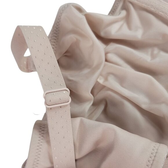 Wacoal Back Appeal Dot Jacquard Bra Tan 34DD Underwire Seamless Cup #855303 - Picture 8 of 10